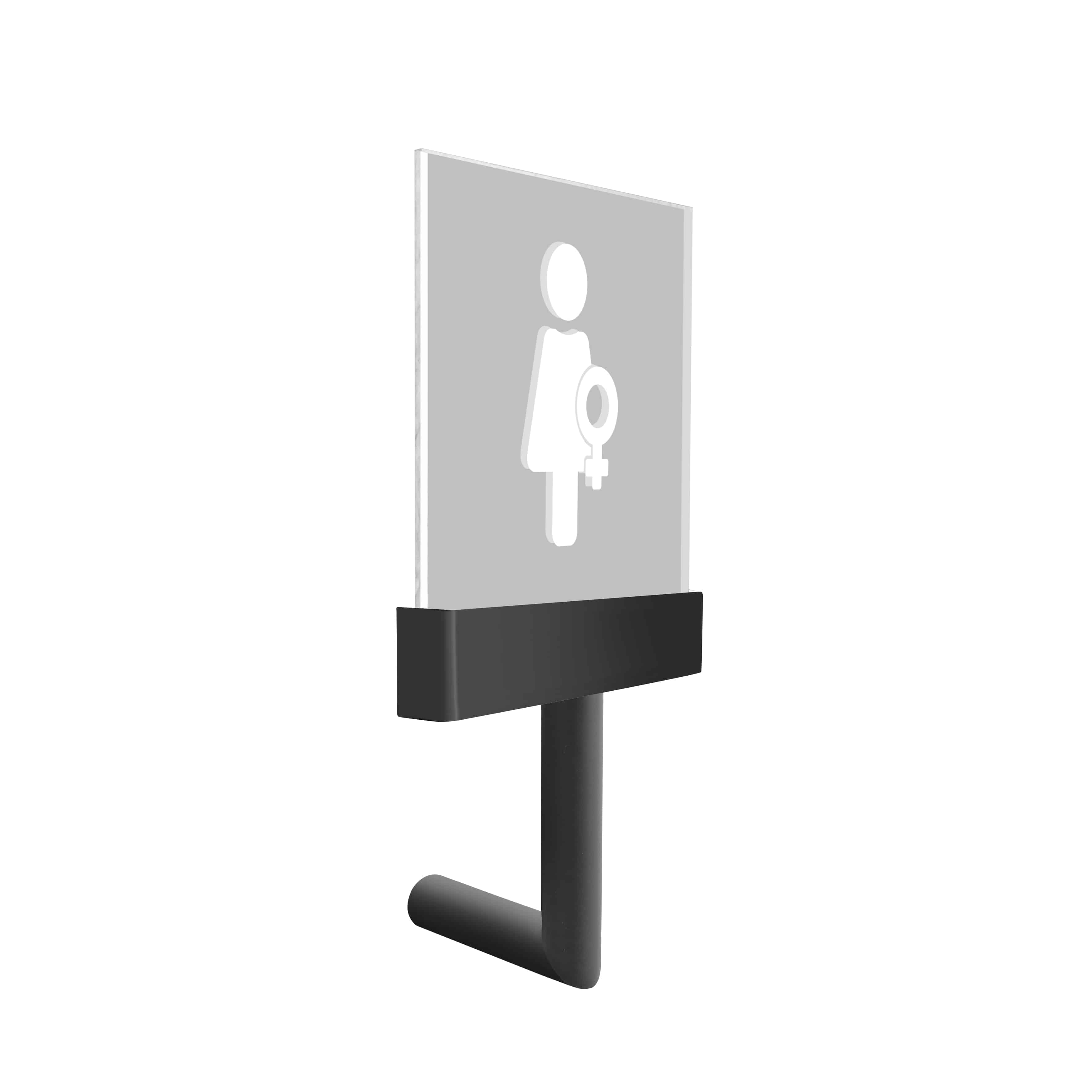 qles LBFB0814 Licht-Board Frontal, für Merten System-M, beleuchtet/LED/warmweiß (3000k), Anthrazit, edelmatt, IP44
