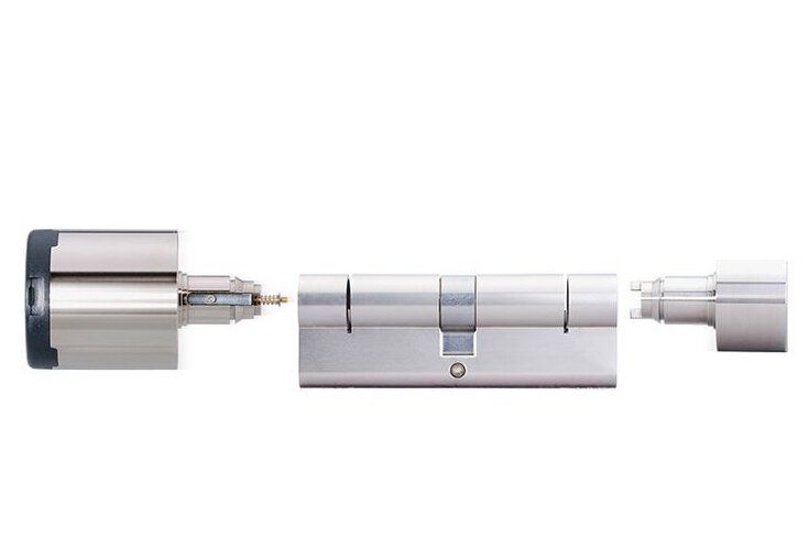 TCS 811-003-4560 Knaufzylinder:pack 45/60 mit elektronischem Schließzylinder