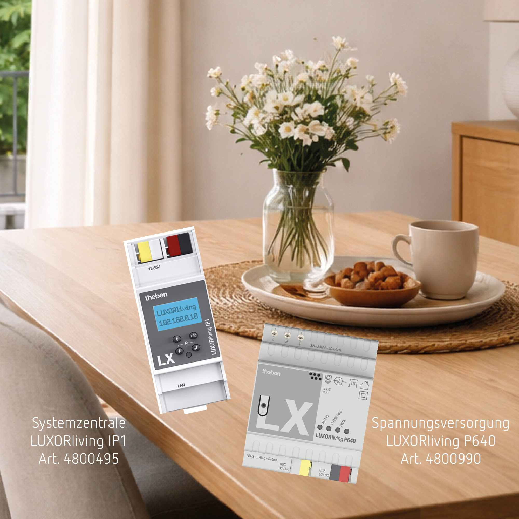 Theben LUXORliving Starter-Set L "Der Allrounder"