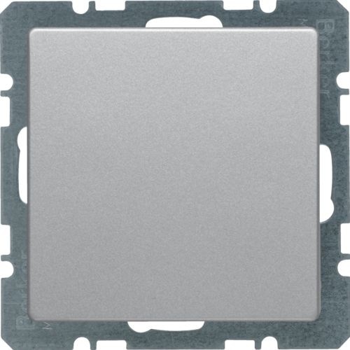 Berker 10096084 Blindverschluss mit Zentralstück, Q.x, aluminium samt