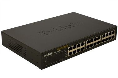 D-Link DES-1024D 24-Port Fast Ethernet Switch RJ-45 -Auto Uplink Desktop