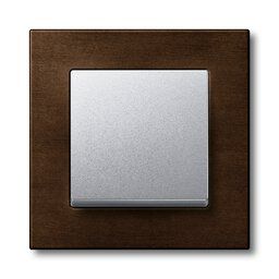 Merten MEG4051-3473 Holzrahmen, 1-fach, M-PLAN, Walnuss