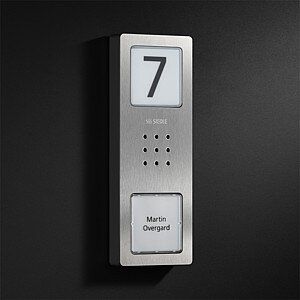 Siedle CA850-1 E Audio-Türstation Compact für 1 Wohneinheit
