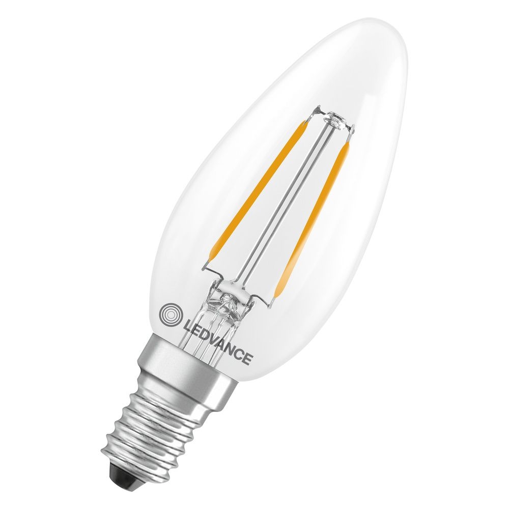 Ledvance 4099854466298 LED CLASSIC B P, 300 °, 1,8 W, 827, 250 lm, E14, nicht dimmbar