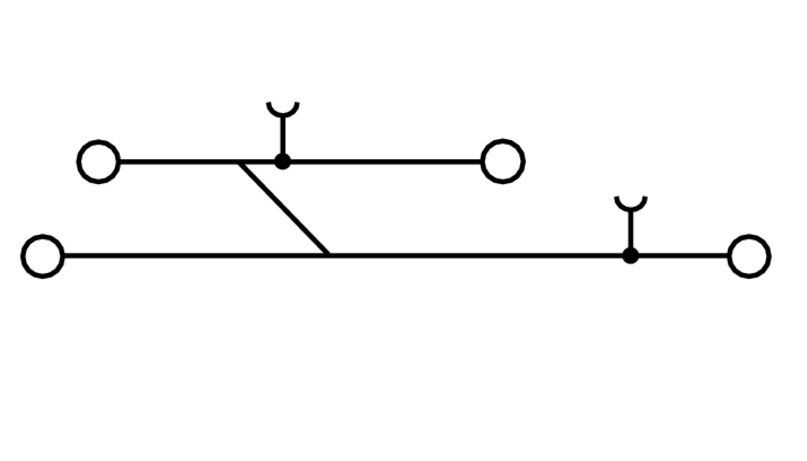 Weidmüller WDK2.5V Doppelstock-Reihenklemme 2,5mm², Schraubanschluss