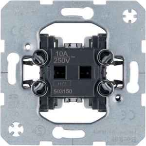 Berker 503150 Taster, Schließer für Hohlwandmontage, Modul-Einsätze