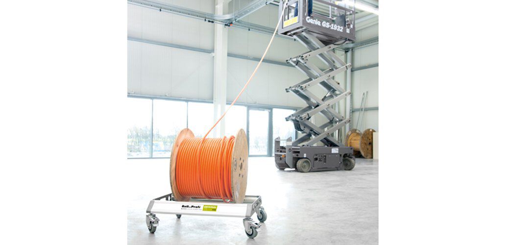 Lübbering A90103 Roll..Profi Kabeltrommel-Abroller ORIGINAL XL
