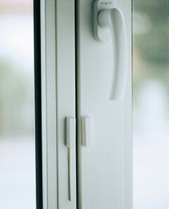 ABUS FU7350W Draht-NC-Öffnungsmelder (weiß)