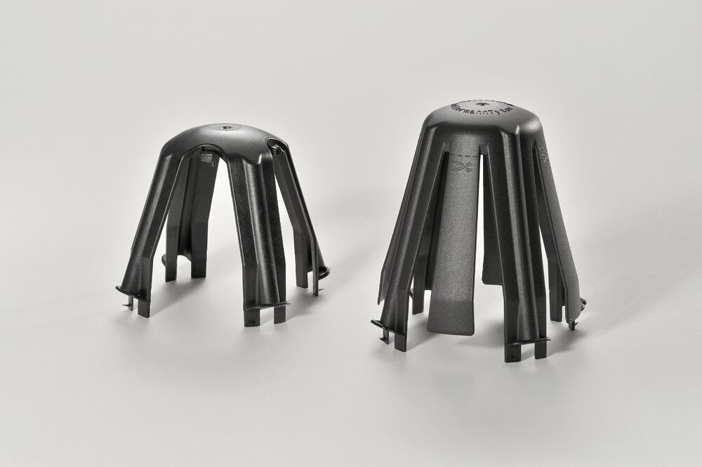 HellermannTyton 148-00076 Deckenabstandhalter für Einbaustrahler 62-90mm