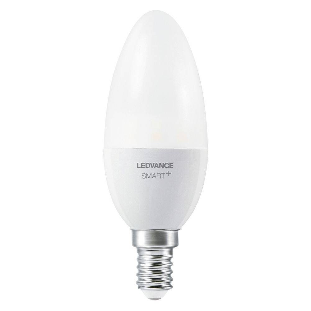 Ledvance 4058075729063 SMART+ Classicmable, 200 °, 4,9 W, 827, 470 lm, E14, dimmbar