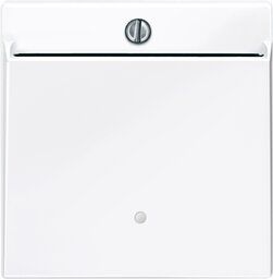 Merten 315625 Card-Schalter, System M, aktivweiß glänzend