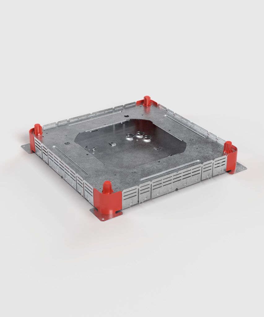 BS UFD49048 Zubehör Unterflurdose für Unterflursystem, 490x490x48 mm