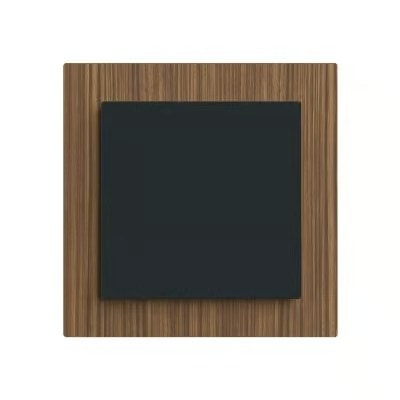 Busch-Jaeger Busch-art linear Holz Walnuss schwarz matt