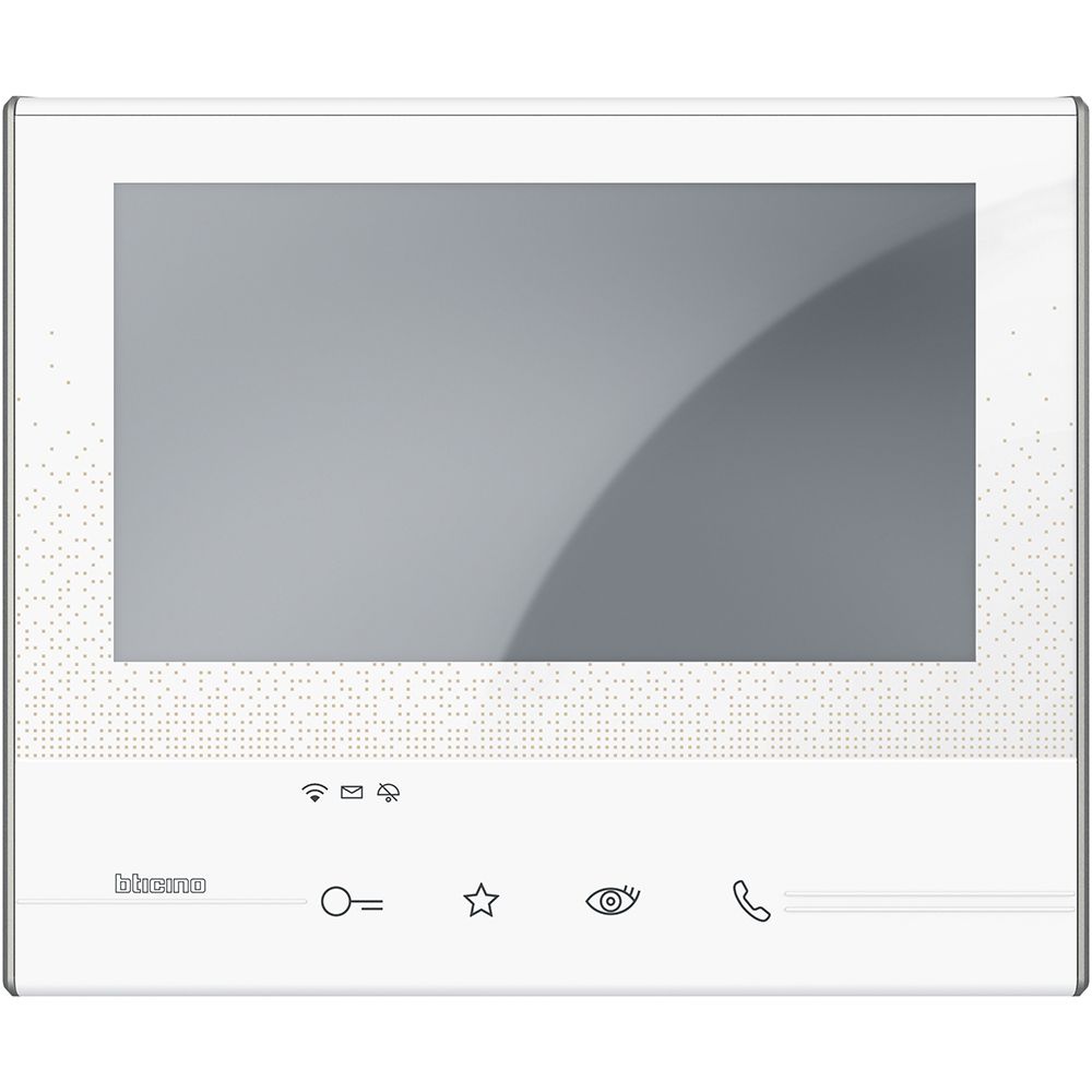 Legrand Bticino 363911 Flex'ONE Video-Set mit Türstation LINEA3000 (1 und 2 Ruftasten) + CLASSE300 X13E