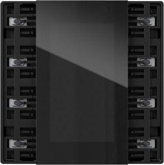 Gira 5016050 Tastsensor 4.55 Plus 2-fach / 4-fach für KNX, schwarz matt (lackiert)