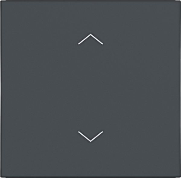 Hager WAW1002AT Wippe 1-fach mit Aufdruck Symbol Pfeile, A.x/C.x, anthrazit matt