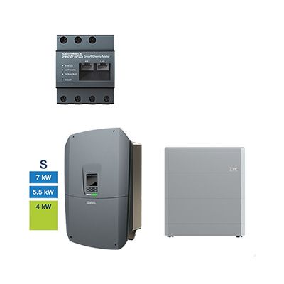 Kostal / ZYC Energy E24-PV-SET2-ZK-S-6.4 PV-Paket Kostal Plenticore G3 S 4 - 7kW + Speichersystem 6.4 kWh + Smartmeter