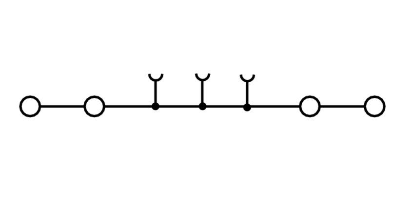 Weidmüller ZDU 2.5/4AN Durchgangs-Reihenklemme 2.5 mm², Z-Reihe