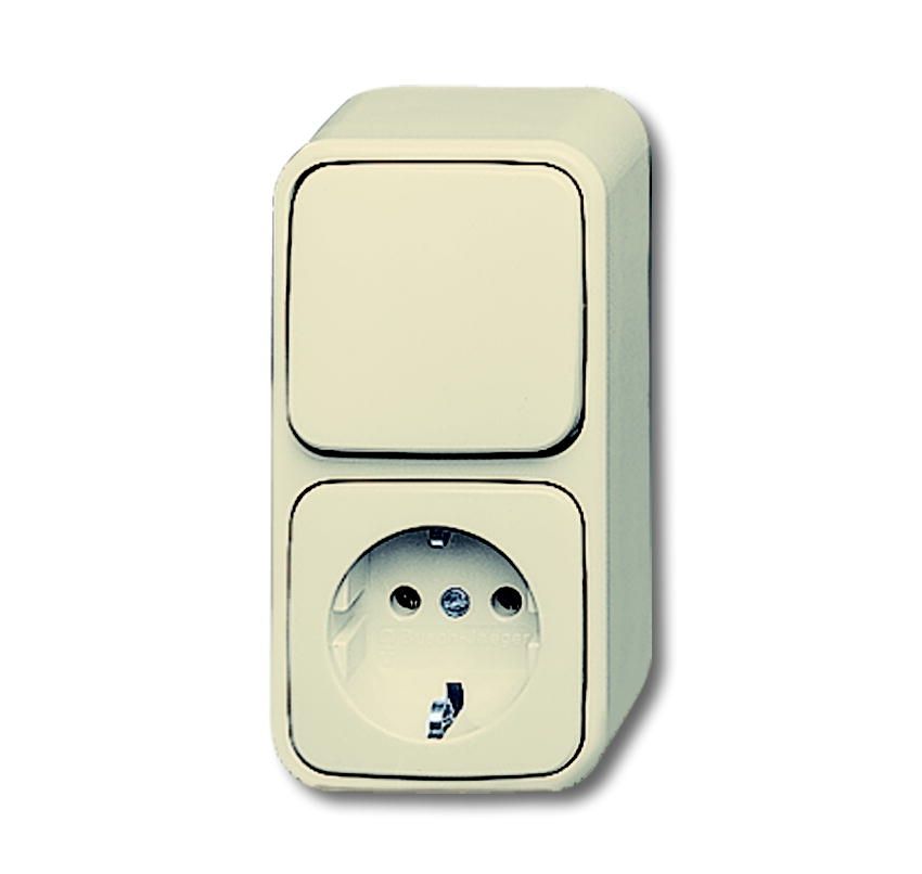 Gira Aufputzprogramm IP20 cremeweiß kaufen | elektroland24