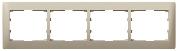 Legrand 771404 Abdeckrahmen 4-fach horizontal