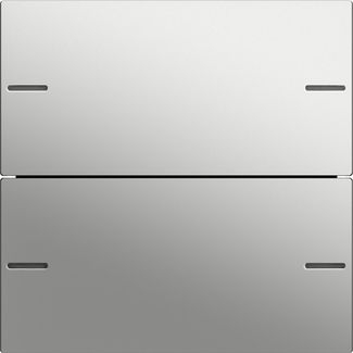 Gira 5752600 Wippenset 2-fach für Tastsensor 4.55, Edelstahl