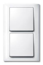 Merten 400219 Rahmen 2-fach, AQUADESIGN, polarweiß