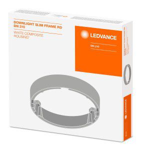 LEDVANCE Slim Frame für Downlight Ø210mm, Höhe 38mm
