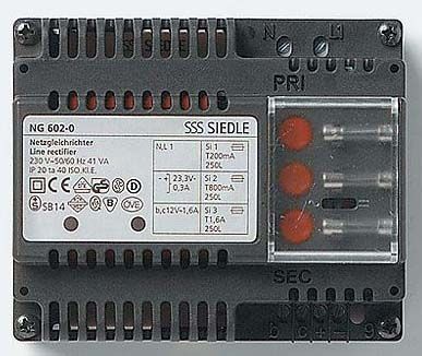 Siedle NG 602-01 Audio-Netzgerät 1+n