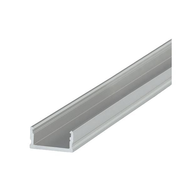 Brumberg 53604260 LED-Anbauprofil, 2000 x 17,5 x 8,6 mm, aluminum