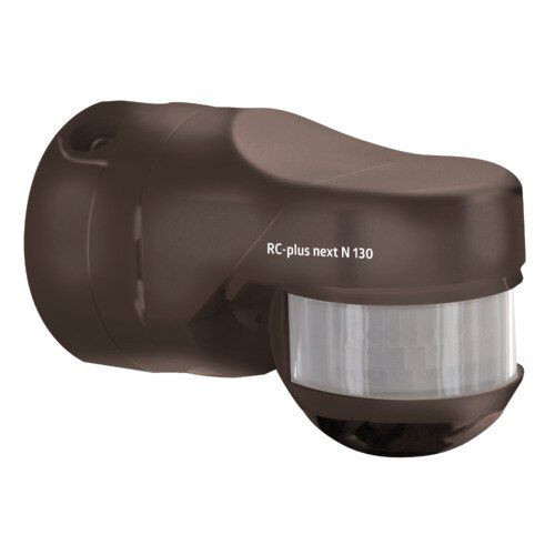 B.E.G. 93324 RC-plus next N 130 Bewegungsmelder 130° Wand-, Decken-, Eckmontage, IP54, 20m, braun matt