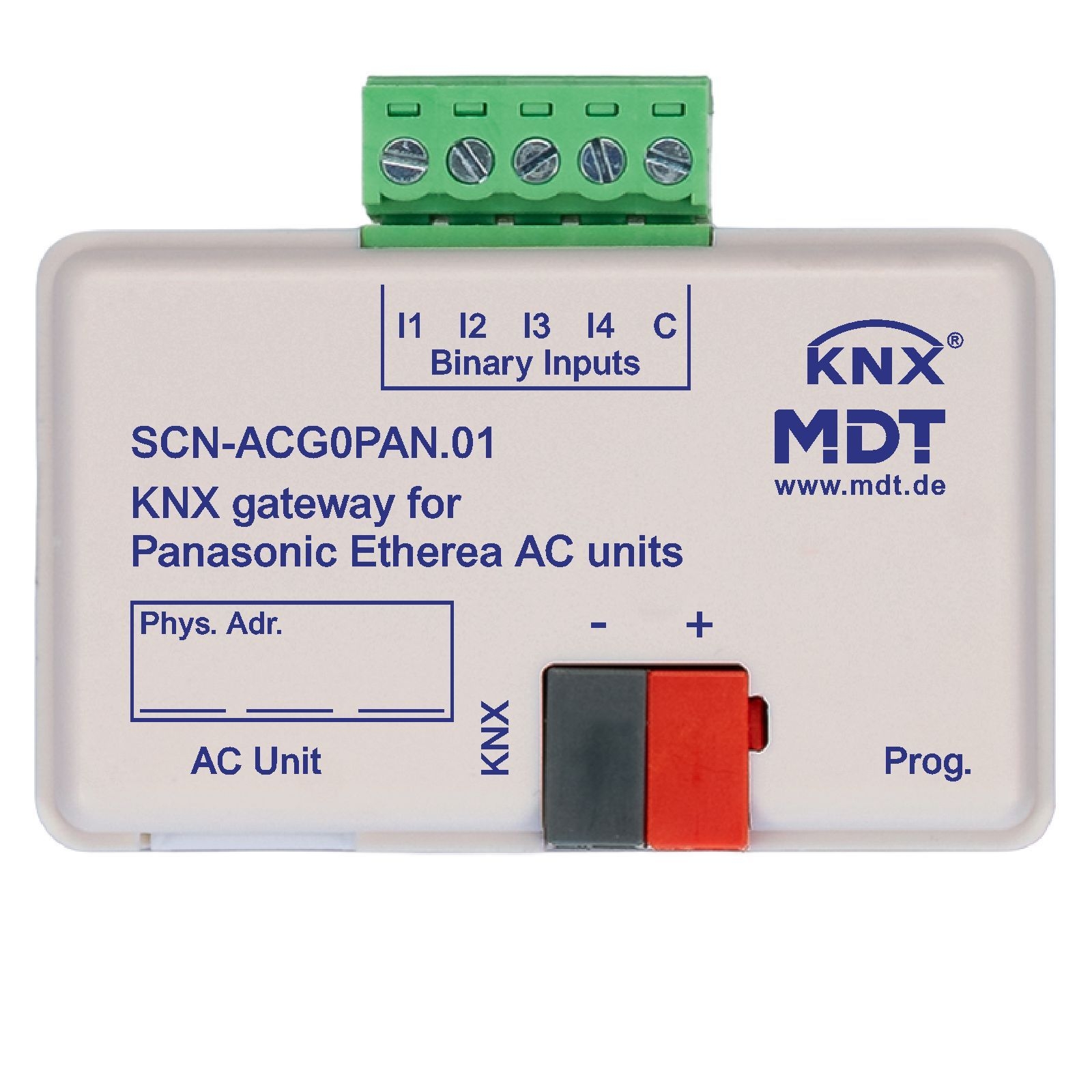 MDT SCN-ACG0PAN.01 KNX Gateway für Panasonic Etherea Klimageräte, UP
