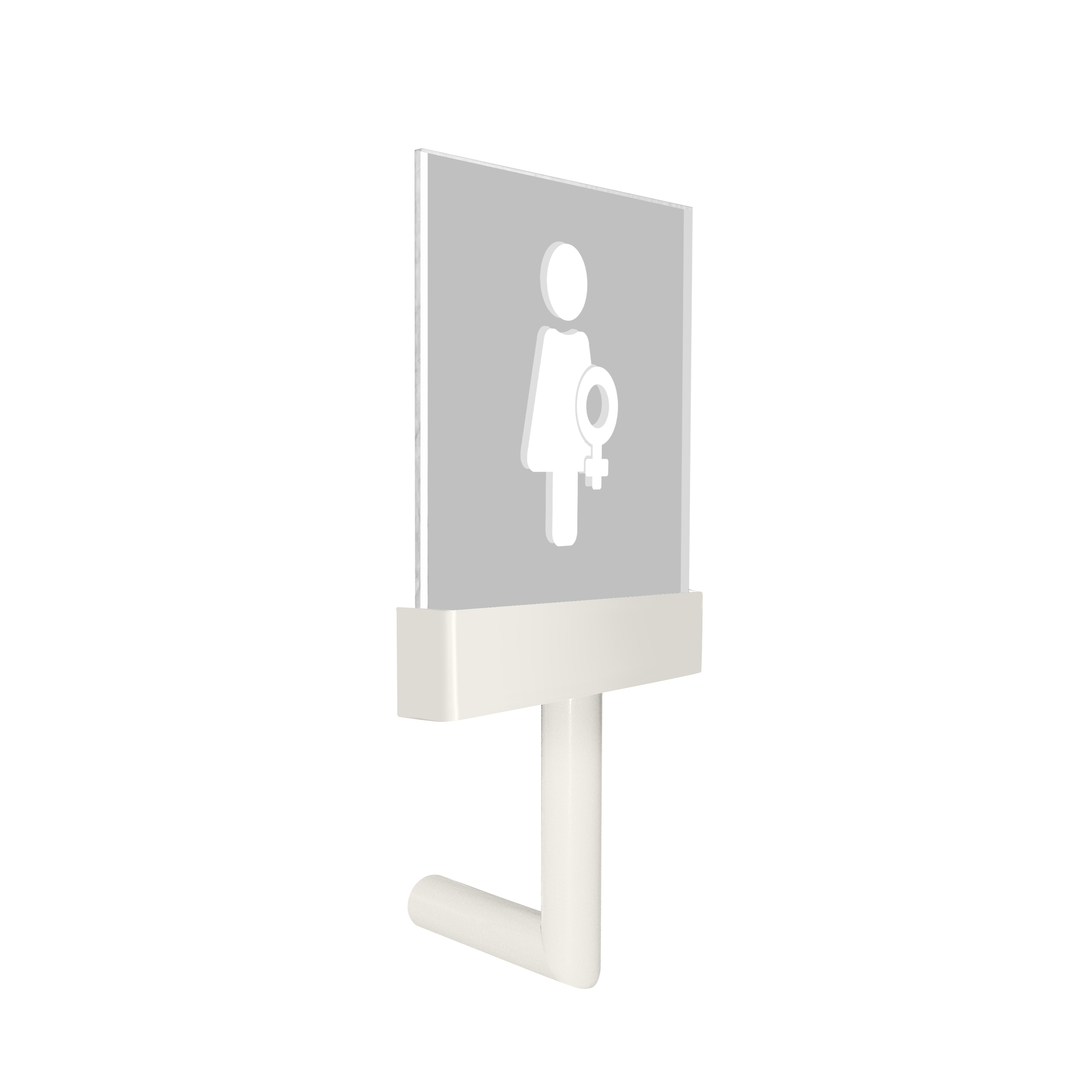 qles LBFB0619 Licht-Board Frontal, für Merten System-M, beleuchtet/LED/warmweiß (3000k), Polarweiß glänzend, brillant, IP44