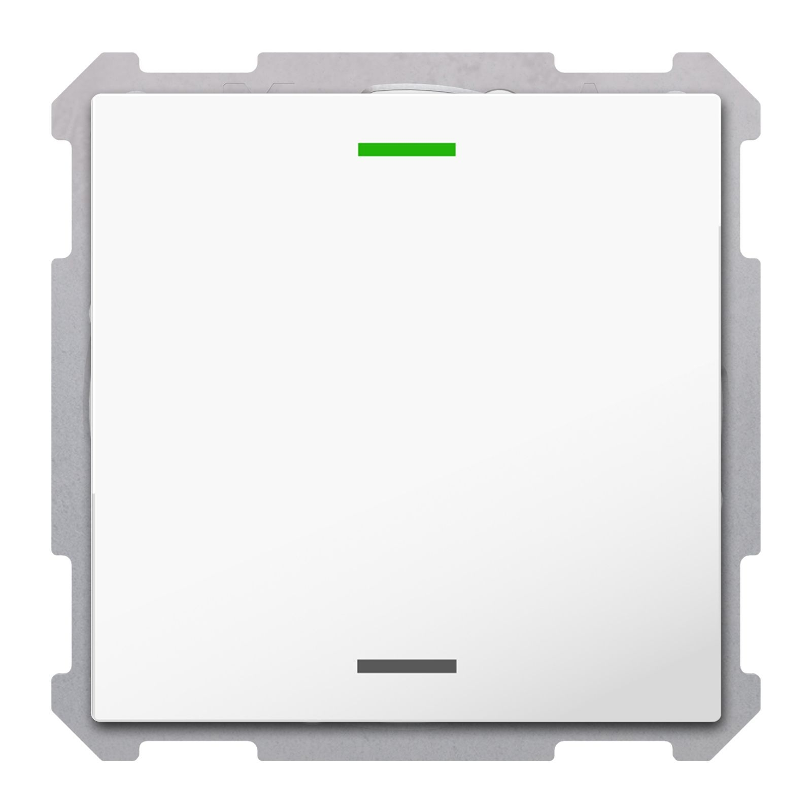 MDT TAL-6301004.02S KNX Taster Light 63 1-fach, RGBW, Studioweiß glänzend, Neutral