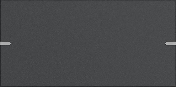 Gira 8332928 Wippe Tastsensensor 4.95 2-fach, Aluminium, anthrazit (lackiert)