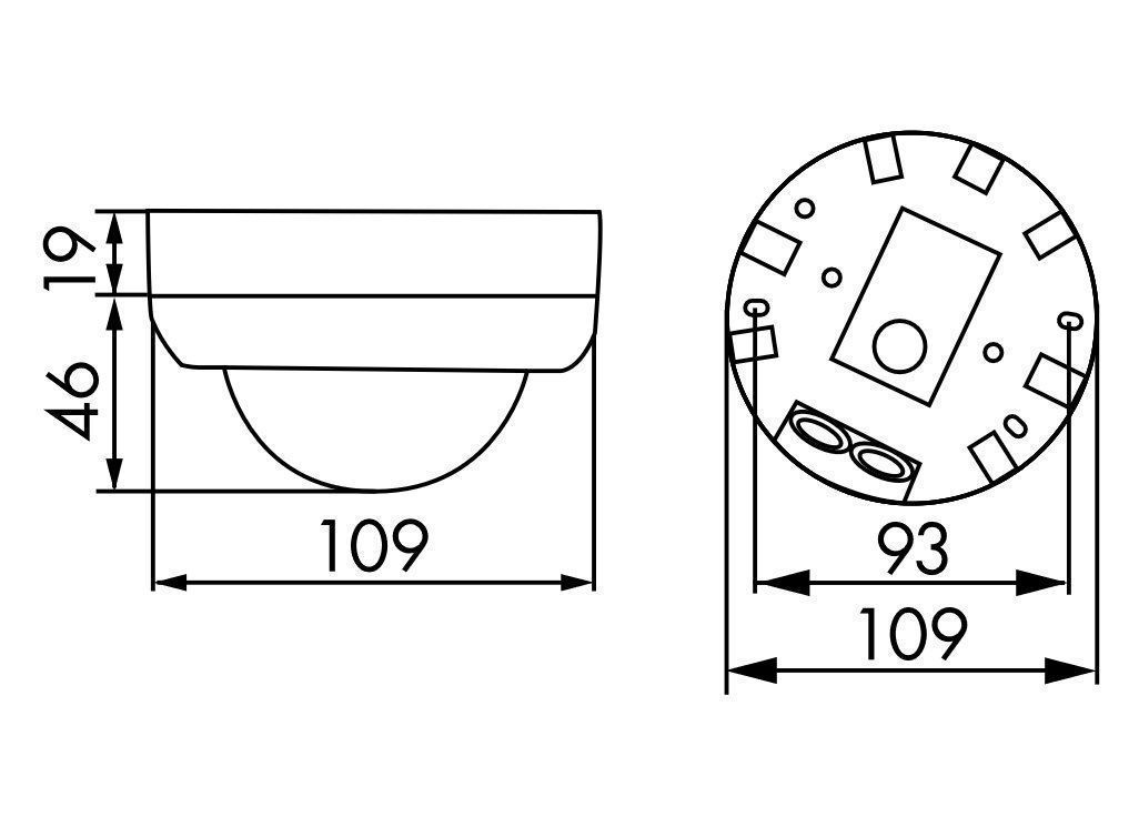 B.E.G. 92144 PD4N-1C-AP Bewegungsmelder 360°