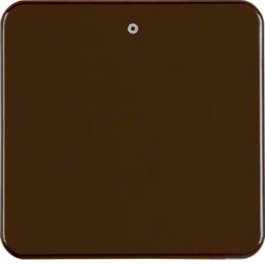 Berker 155111 Wippe mit Aufdruck "0", wg Up IP44, braun glänzend