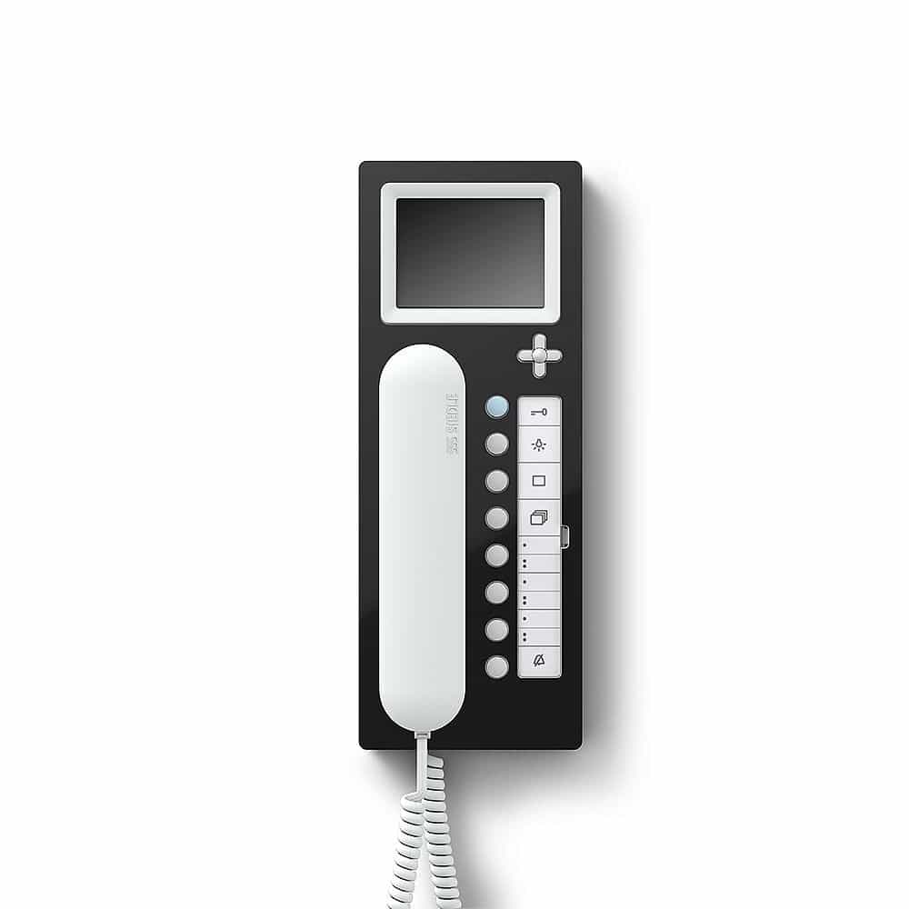 Siedle BTCV 850-03 SH/W Video-Haustelefon Comfort, schwarz glänz./ws