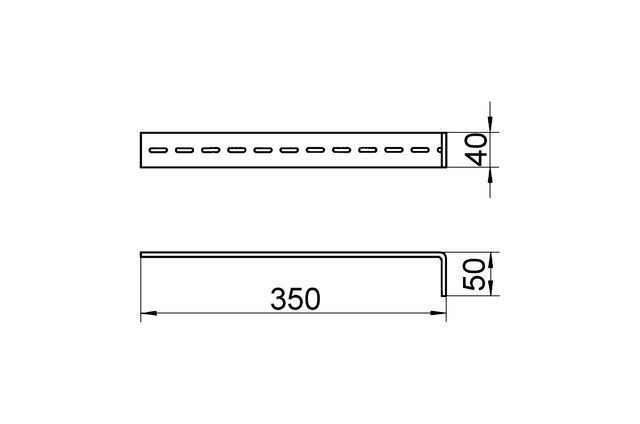 Maico 0018.0010 Montagehalter für Unterputzgehäuse ER GH und ER-UP