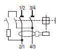 Hager CDA 216 D Fehlerstrom-Schutzschalter, 2polig, 16A, 30mA, Typ A