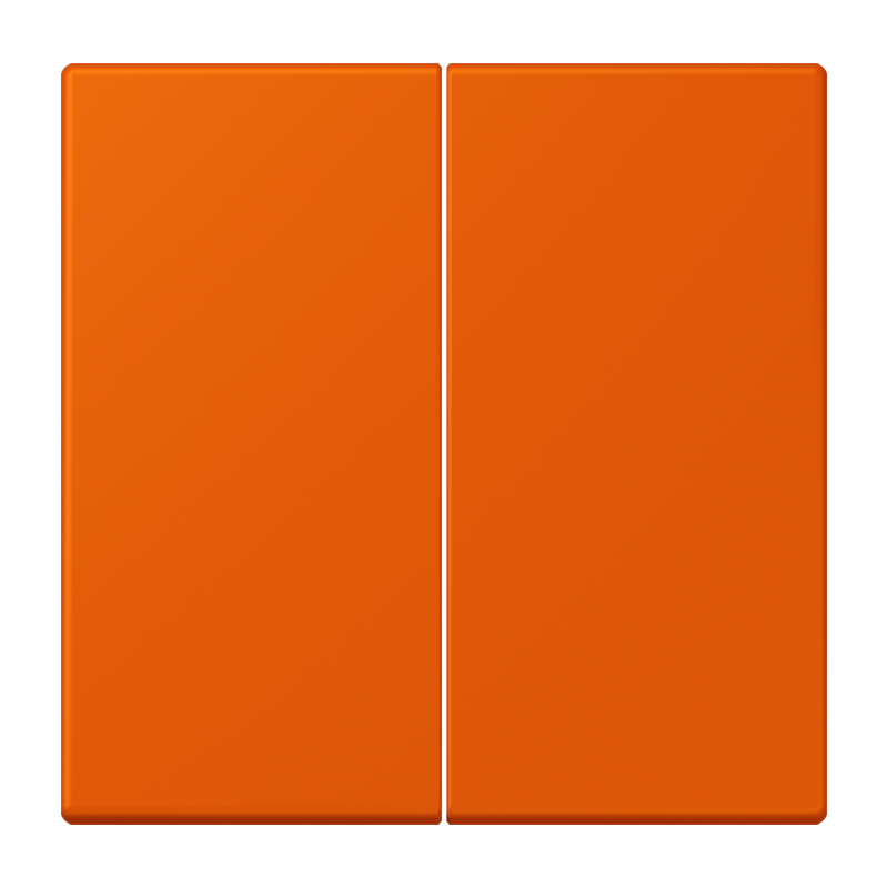 Jung LC995260 Wippe 2-fach, Les Couleurs® 4320S, orange vif