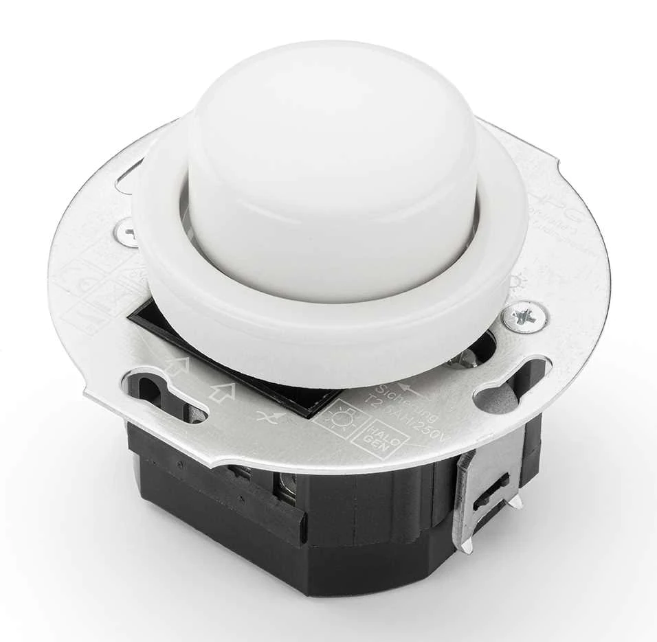 THPG 100408 Universaldimmer LED Porzellan, weiß