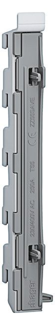 Hager ZZ55SAVE Sammelschienenverbinder isoliert, Feld/Feld, 5-polig, 250 A, CU12x5mm