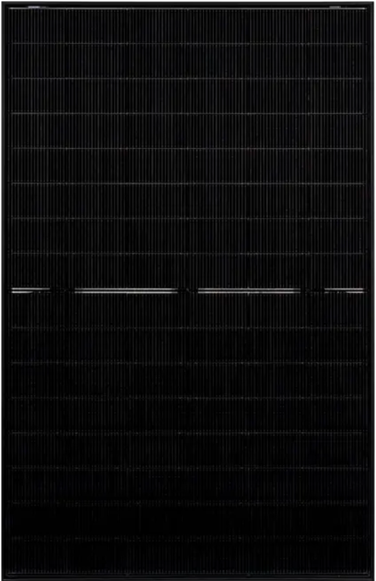 Solyco R-TG-96H.5 Pro GLAS/GLAS bifacial Solarmodul HJT Heterojunction FullBlack 445 Wp