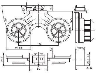 Houben 108976 G13-Doppelfassung IP67