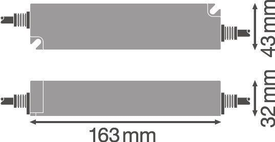 Ledvance LED-Treiber Perf. für Konstantspann. 24V/60W, IP66, nicht dimmbar