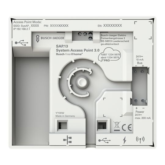 Busch-Jaeger SAP.13 System Access Point 3.0, Busch-free@home®|Busch-free@home® Wireless, weiß