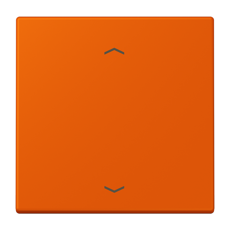 Jung LC990P260 Wippe 1-fach, mit Pfeilsymbolen, Les Couleurs® 4320S, orange vif