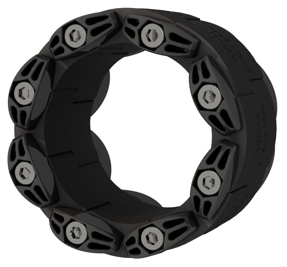 Hauff 3030366562 Gliederkette modulare Rohrdichtung 1xGKD200 EPDM50, Glieder 1x