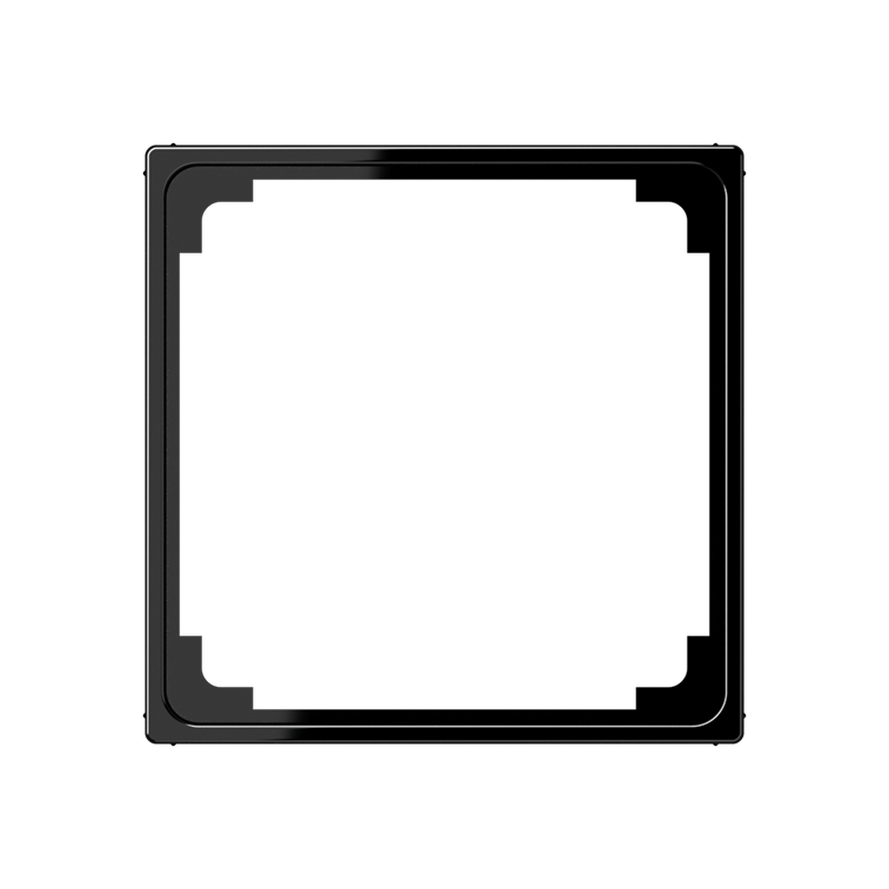 Jung A590ZSW Zwischenrahmen 50x50, Serie A, schwarz