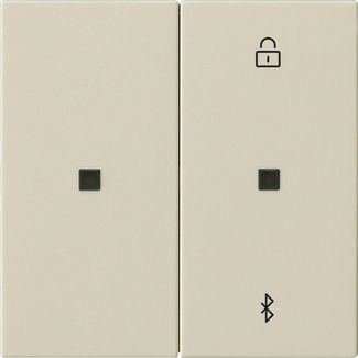 Gira 538101 S3000 Jalousie- und Schaltuhr BT, System 55, cremeweiß glänzend